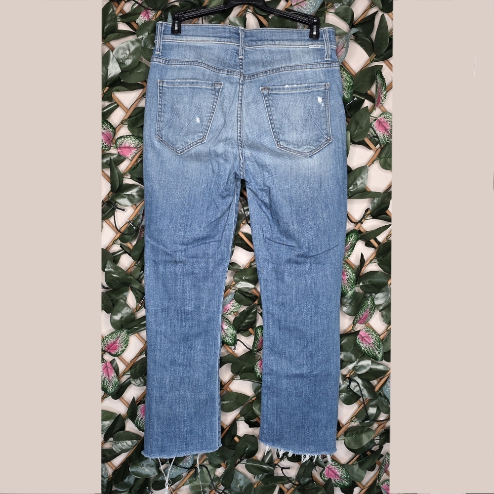 51) MOTHER The Insider Crop Step Fray Sz. 28 - Picture 4 of 10